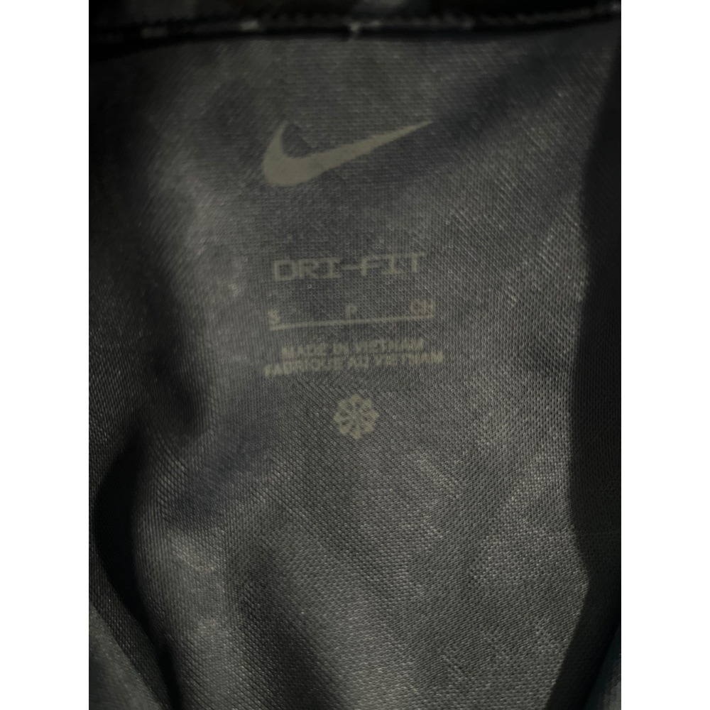 Nike Dri-FIT Blue Paisley Sleeveless Top Small Golf Tennis Activewear - Picture 7 of 9